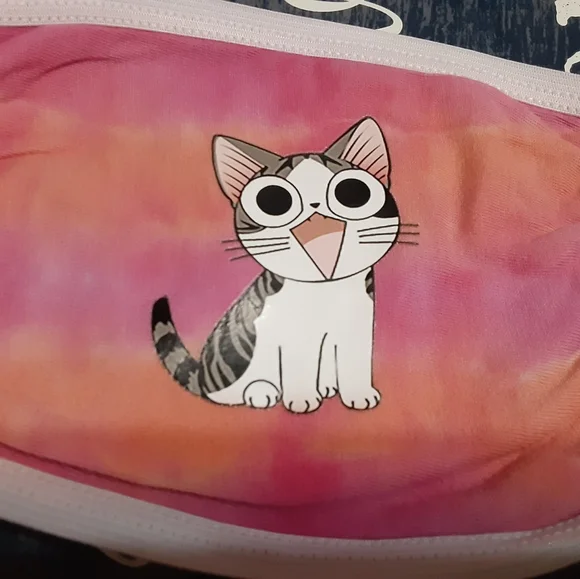 Cute cat Tie Dye mask - Picture 2 of 2